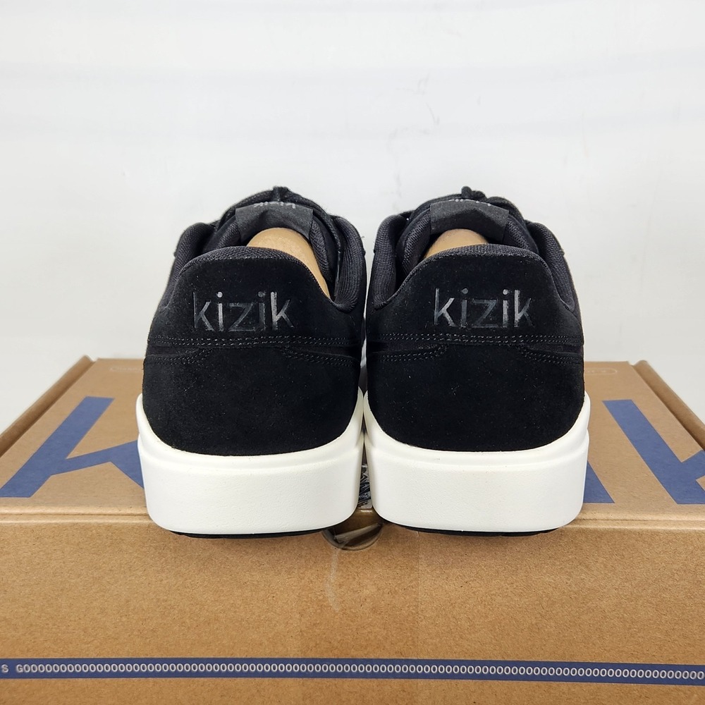 Kizik Prague 2 Sneakers Mens Size 9.5 Wide Black Hands-Free Slip On Shoes - Picture 5 of 8